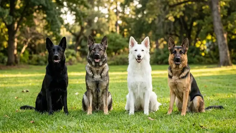 German Shepherd breed varieties